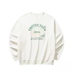 ANTA Sweatshirts Unisex Warm Jade White 1 - фото
