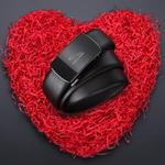 JAGUAR Кожаный ремень мужской, Black - фото 5