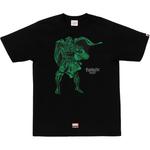 Футболка с принтом логотипа A BATHING APE, черный - фото