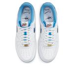 Кроссовки air force 1 '07 'first use - white university blue' Nike, белый - фото 4