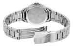 Часы CASIO Waterproof Stainless Steel Strap Silver Analog, цвет silver - фото 2