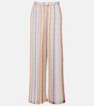 Брюки палаццо Zig Zag Missoni, Multicolor Chevron - фото