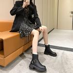 Ботильоны женские Ouumeis, черный - фото 10