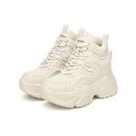 Кроссовки женские массивные высокие Daphne, черный - фото 7