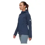 Флис Mammut Madris Light hoodie, синий - фото 4