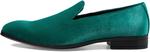 Оксфорды Savian Velour Slip-On Stacy Adams, изумруд - фото 4