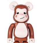 BE@RBRICK Bearbrick X Clot Monkey Edison Chen Juice Brown - фото 3