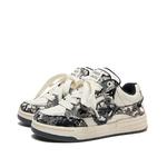 Кроссовки MQMS Skateboarding Shoes Unisex Low-top Black/white, черный - фото 2