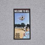 Футболка Supreme x Toy Machine Welcome To Hell 'Heather Grey', серый - фото 3