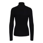 Свитер Pieces Mira high neck, черный - фото 2