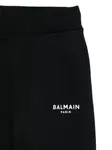 Брюки с вышитым логотипом Balmain Kids, черный - фото 3