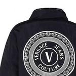 VERSACE Пуховик мужской черный - фото 8