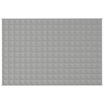 Утяжеленное одеяло vidaXL серое 122х183 см, 5 кг ткань - фото 3