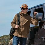 Куртка унисекс Jeep, карамельная - фото 6