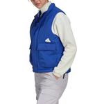 Утепленный жилет Adidas, синий - фото 5