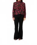 Dilaragz P Блуза в красном цвете с цветочным принтом Gestuz - фото 3