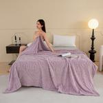 Boyang Плед бархатный 70х100 см, цвет пурпурный - фото 4