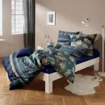 Постельное белье , синее, 1x 135x220 см + 1x 40x80 см Erwin Müller - фото 4