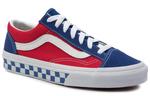 Кроссовки style 36 'bmx checkerboard' Vans, красный - фото 2