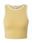 Топ EDITED Lenni, желтый - фото