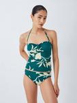 Califloral топ-танкини с бандо John Lewis, Lagoon - фото 3