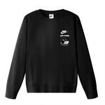 Nike Свитшот унисекс черный - фото 3