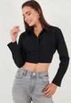 Блуза LELA SLIM FIT, Black - фото