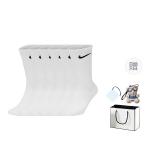 Nike Унисекс носки Crew, набор из 3, 6, 9 пар, белый - фото 12
