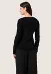 Джемпер SPINA Soaked in Luxury, черный - фото 5