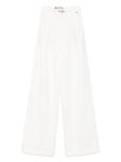 Брюки со складками NISSA, белый - фото