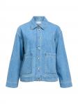 OBJECT Демисезонная куртка 'OBJROSIE' в синем дениме - фото