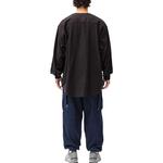 Хлопковая рубашка League 02 WTAPS, бежевый - фото 6