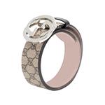 GUCCI Ремень Gg Supreme, Beige - фото 6