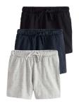 Next Шорты Regular в цветах Navy, Light Grey, Black - фото