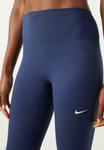Леггинсы Nike Performance ONE SEAMLESS FRONT, Midnight Navy/White/Dark Blue - фото 7