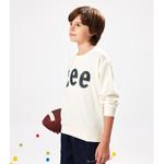 Свитшот Beige для детей 3-7 лет Lee, бежевый - фото 4