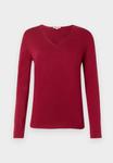 Джемпер TOM TAILOR SWEATER BASIC V-NECK, Rumba Red/Bordeaux - фото 5