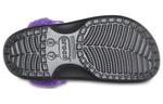 Сабо Crocs унисекс, Black/neon purple - фото 6