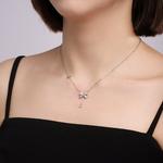 Цирконовое ожерелье для женщин TRUE ME, серебро - фото 12