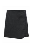 Юбка Object Denim skirt, Dark Grey Melange/Mottled Dark Grey - фото 5