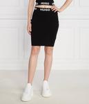 Юбка Hugo Sarmola с логотипом, черный - фото 3