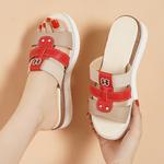 Шлепанцы женские красный Reivantix - фото 2