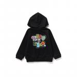 Свитшот SS24 детский A BATHING APE, темно-синий - фото 4