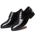 Мужские черные туфли Mulinsen - фото 4