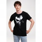 ФУТБОЛКА Logoshirt "Marvel - Punisher Techno Skull" с лицензионным принтом, черный - фото