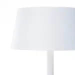 Блестящий светодиодный настольный уличный светильник Picco, 1 шт., теплый белый, заряжаемый от солнечной энергии и через USB, 30 см, 300 лм, 3000 К, IP44, металл, белый Brilliant, белый - фото 7