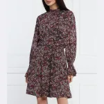 Платье The Kooples, бургунди - фото