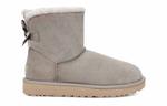 Ботинки зимние UGG WMNS Mini Bailey Brooch, серый - фото 2