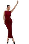 Платье WOMAN VISION, бордовый - фото 3