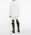 Хлопковая рубашка Peter Do, белый - фото 3